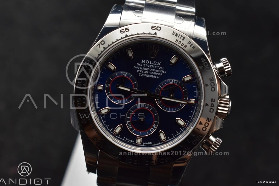 SS Bracelet Best 751 904L Stretchable Edition 116509 BTF 1:1 Daytona Case Dial Blue SA and 0420